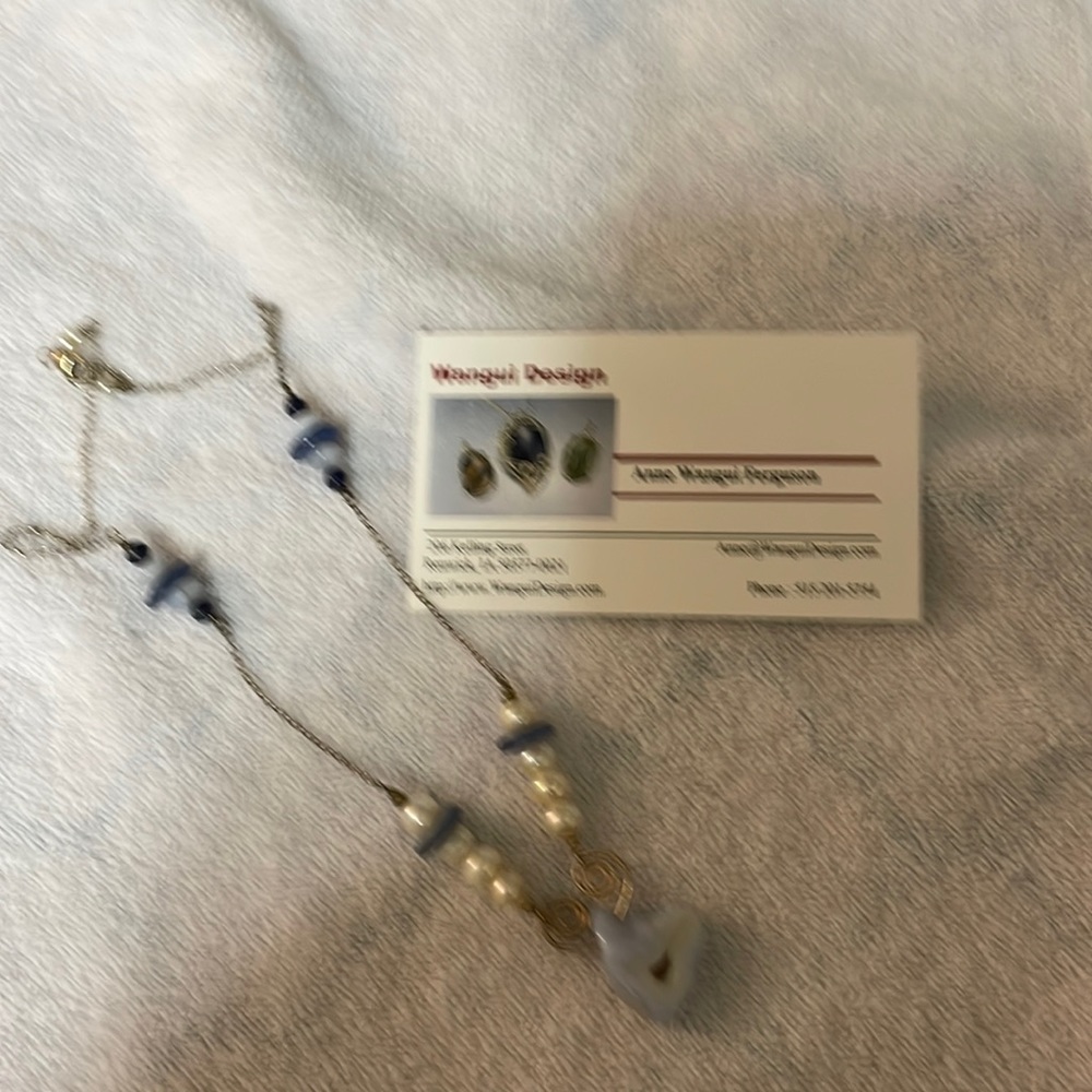 Necklace hand crafted
